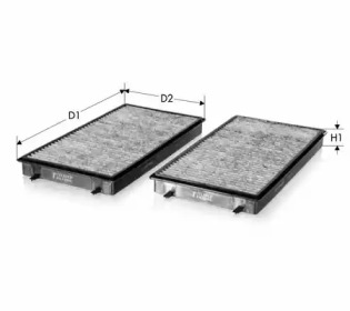 TECNECO FILTERS ck3124c2 -  Фильтр воздуха в салоне